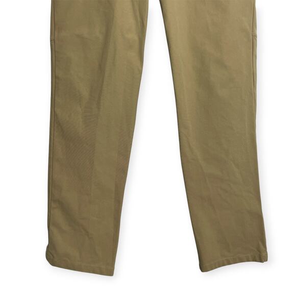 Lululemon ABC 5- Pocket Pant Classic Fit SIZE 31 x 32 Sand Warpstreme Chino - Picture 9 of 10